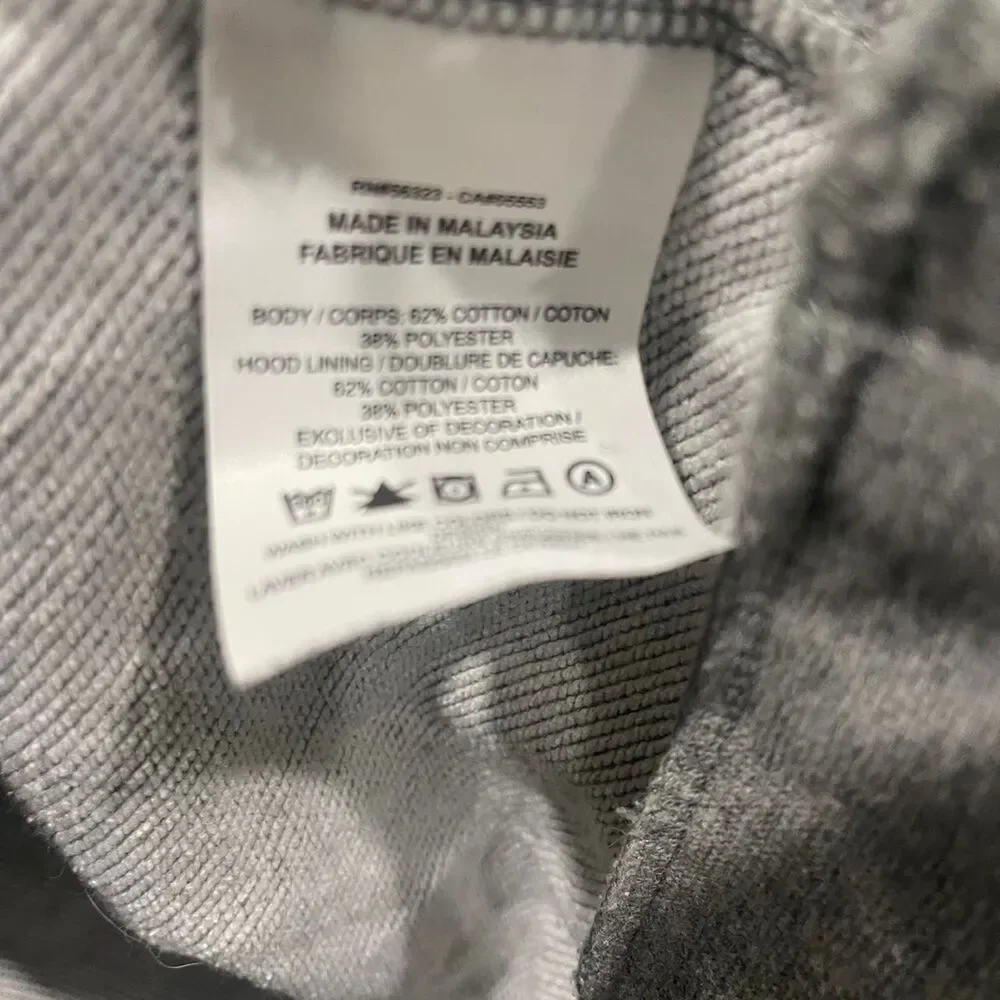 Jordan Men's Grey Hoodie